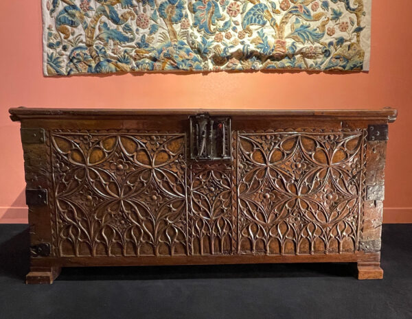 FRENCH FLAMBOYANT GOTHIC CHEST